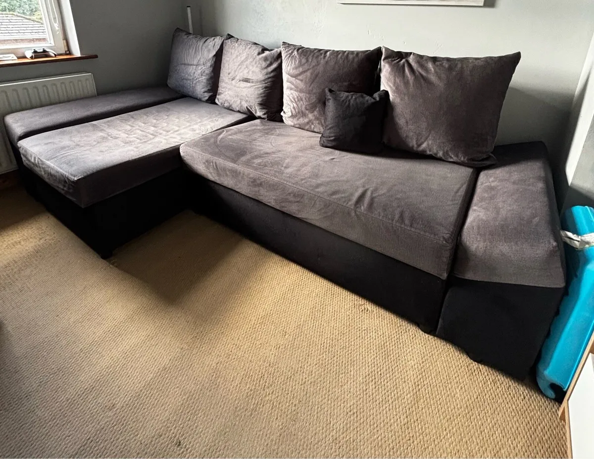 Sofa BED L-Shaped very sturdy & durable - Image 1