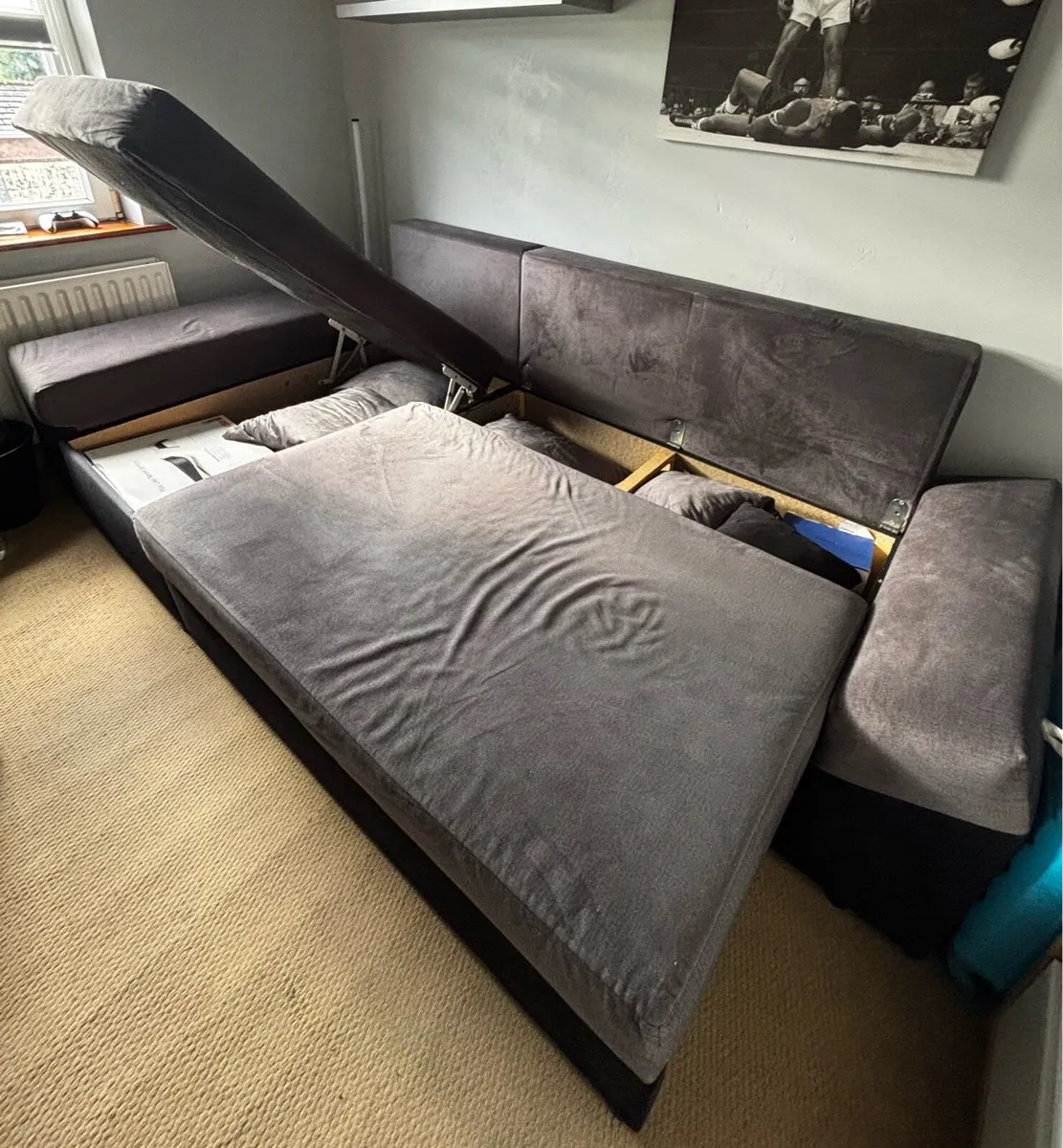 Sofa BED L-Shaped very sturdy & durable - Image 2