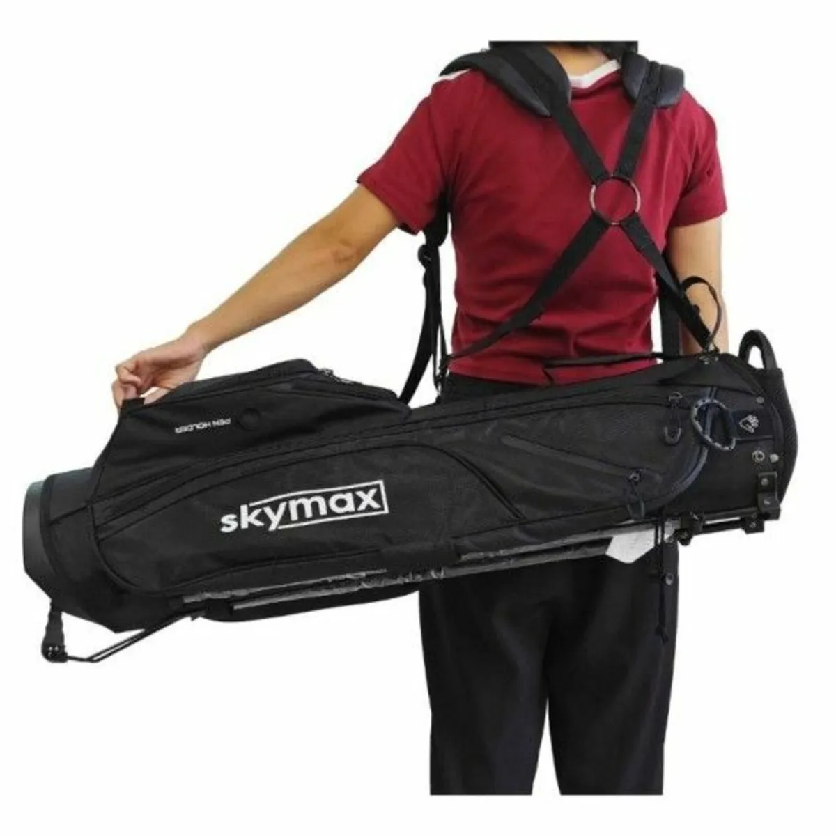Skymax Mini Stand Bag - Black - Image 3