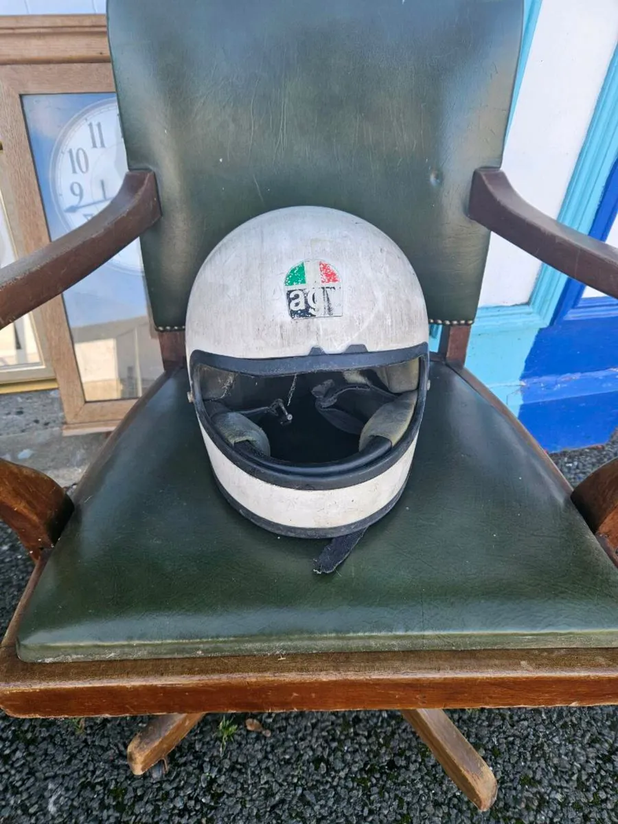 Vintage Motorbike Helmet - Image 1