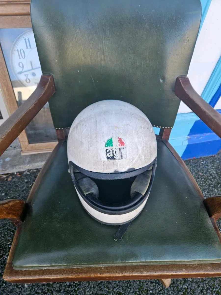 Vintage Motorbike Helmet - Image 2