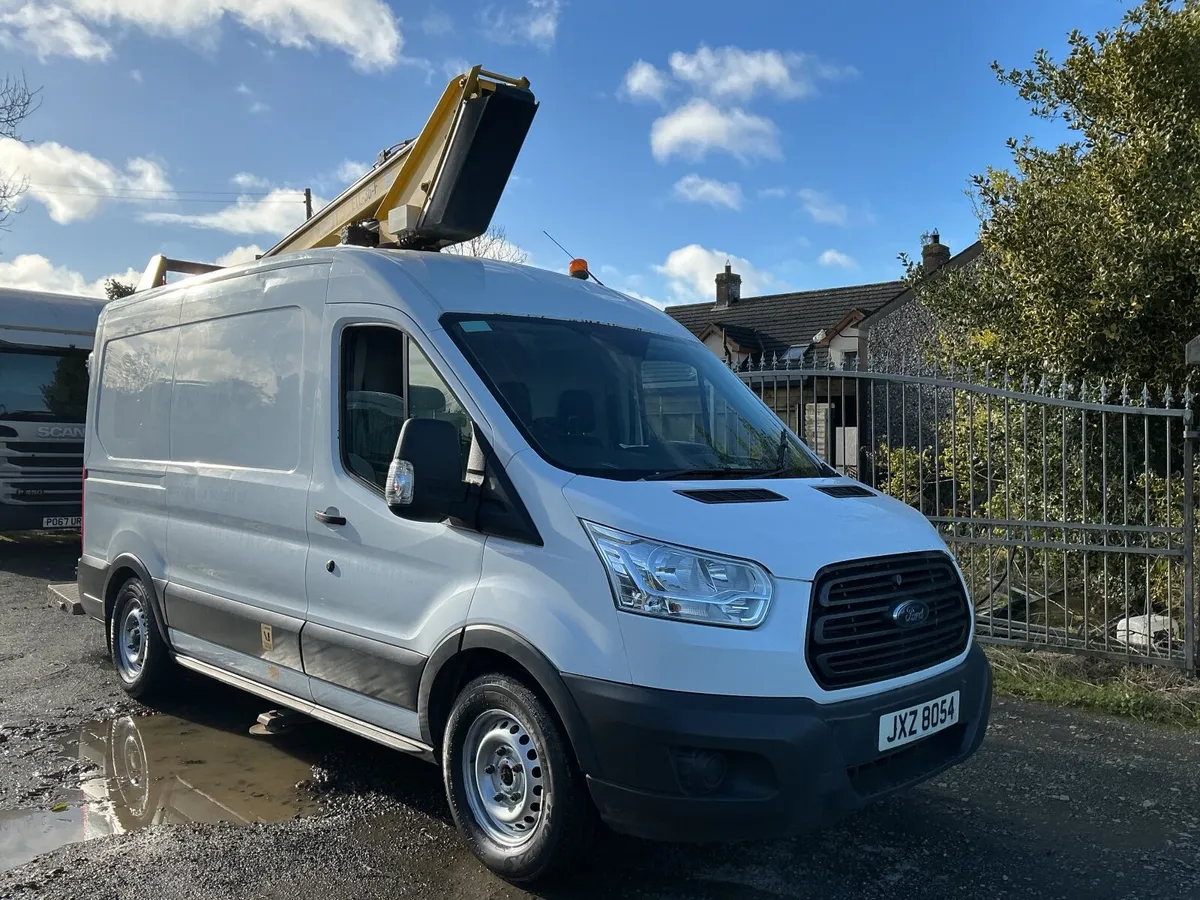 Ford Transit 2016 cherry picker - Image 1