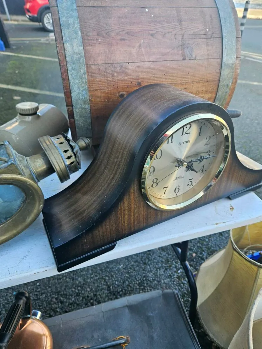 Vintage Mantle Clock - Image 3
