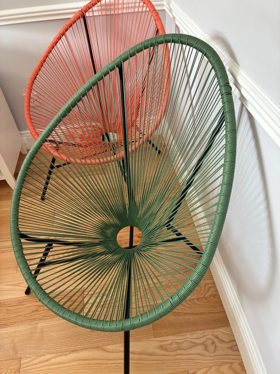 2 attractive sun chairs  for sunroom or garden - Image 1