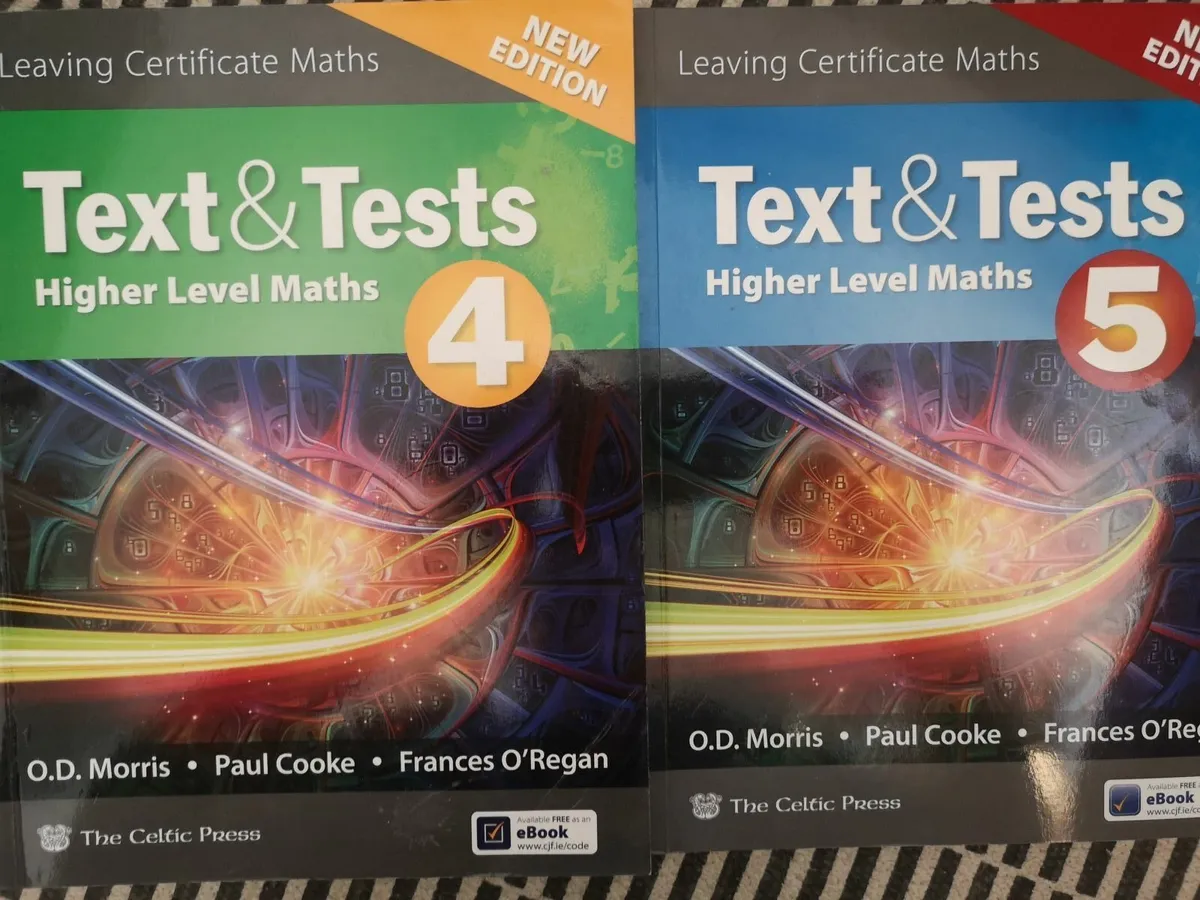 Leaving Cert Maths Higher level books