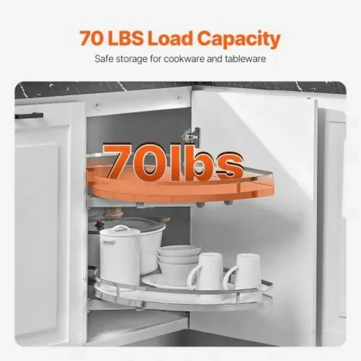 Swing Left Blind Corner Cabinet, Pull Out Organize - Image 2