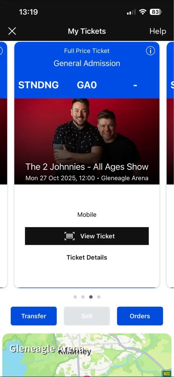 The 2 Johnnies All Ages Show  2 x Standing Tickets - Image 1