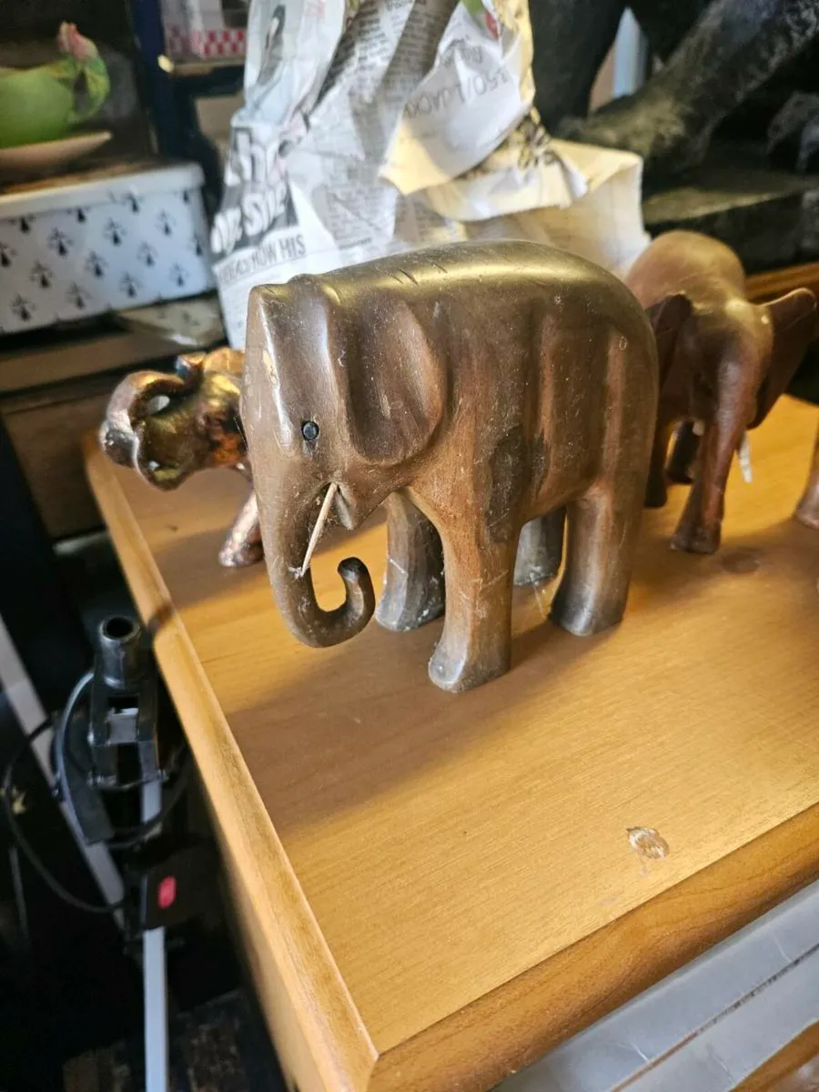 Wooden Elephants - Image 3