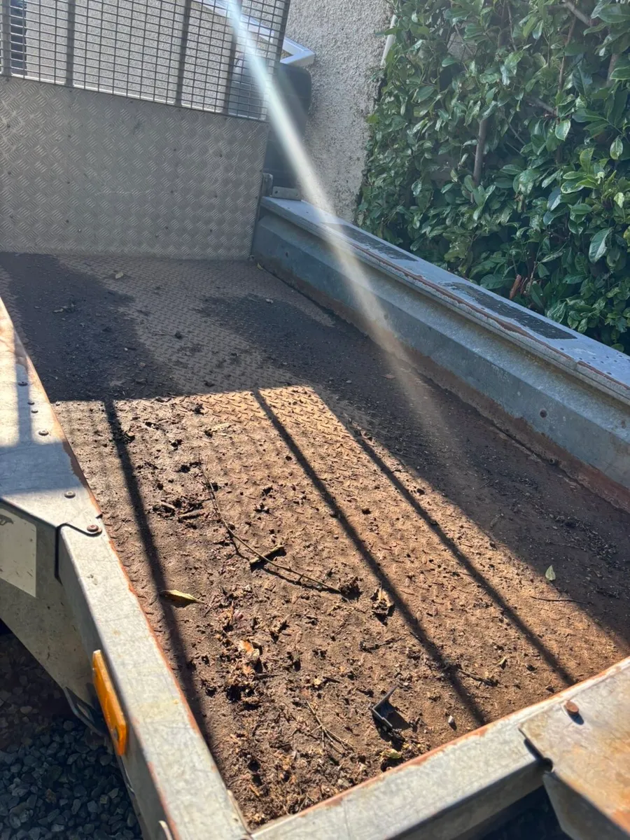 8x4 Ifor Williams plant trailer - Image 3