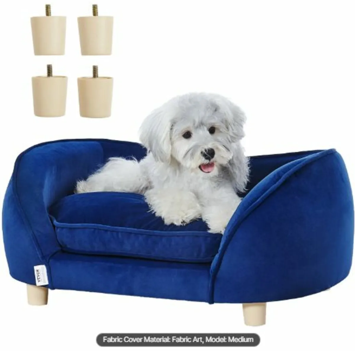Pet Sofa, Dog Couch for Medium-Sized Dogs and Cats - Image 1