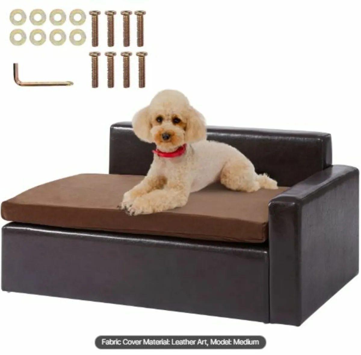 Pet Sofa, Dog Couch for Medium-Sized Dogs and Cat - Image 1