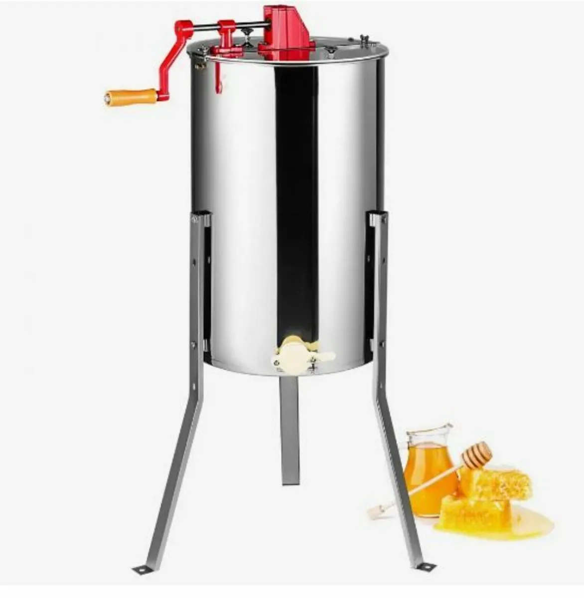 Manual Honey Extractor, 2/4 Frames - Image 1
