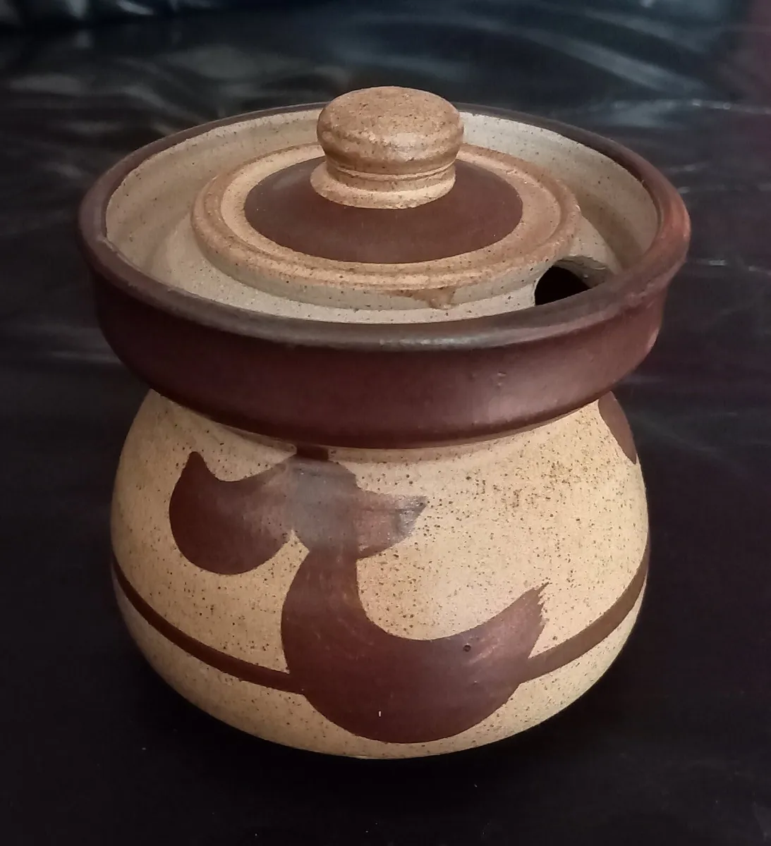 Vintage Pottery Jam Marmalade Pot - Image 1