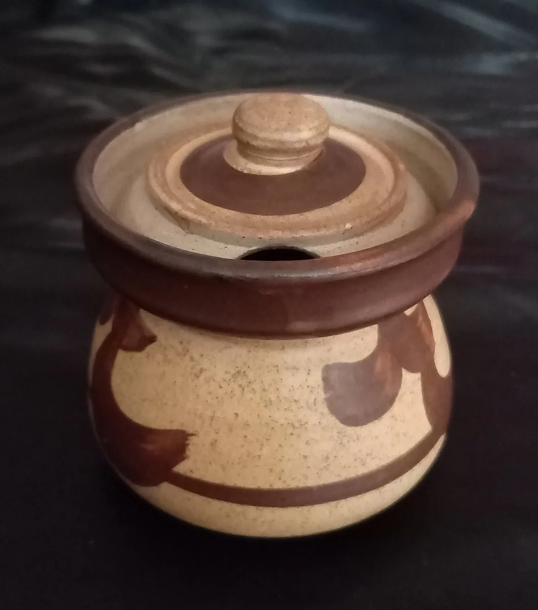 Vintage Pottery Jam Marmalade Pot - Image 2