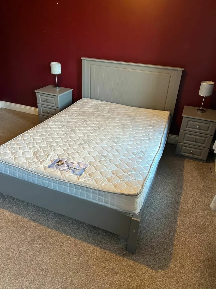 Complete Grey Bedroom Furniture Set - BARGAIN - Image 1