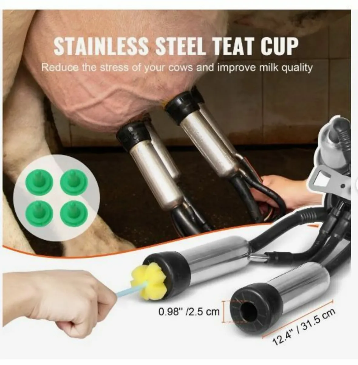 Electric Cow Milking Machine Milking - Image 2