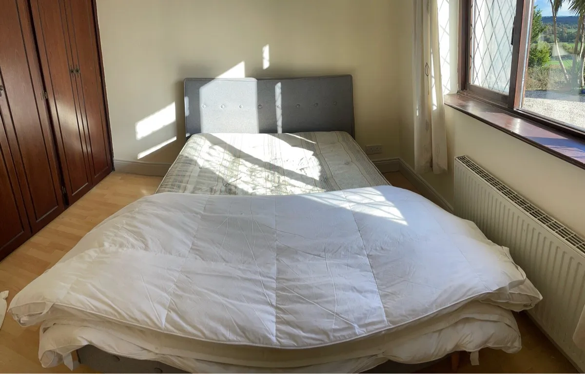Double bed, comes with mattress topper. - Image 3