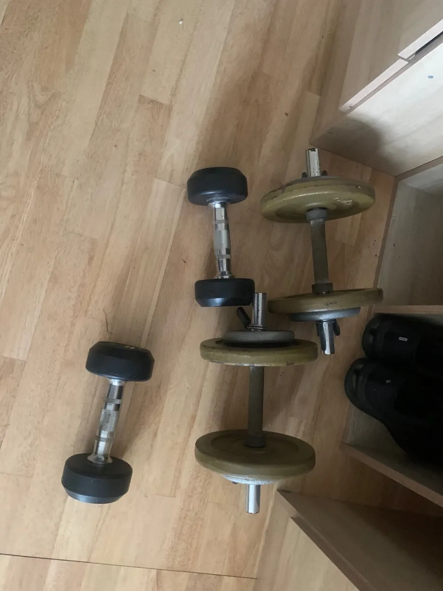 Bench press and weights - Image 4