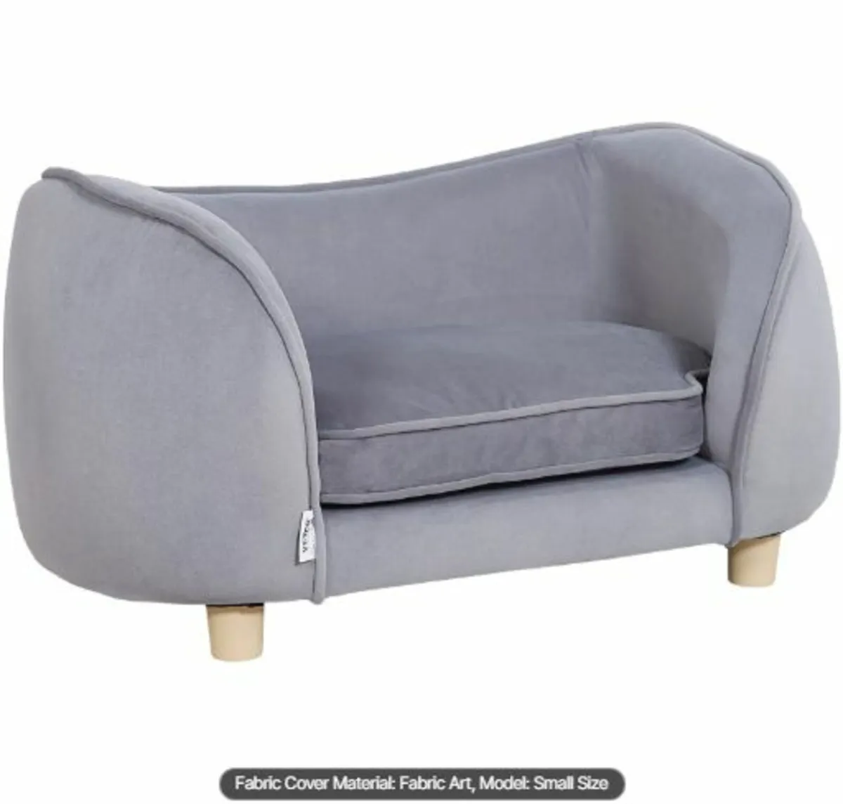 Pet Sofa, Dog Couch for Small Dogs and Cats, Soft - Image 4