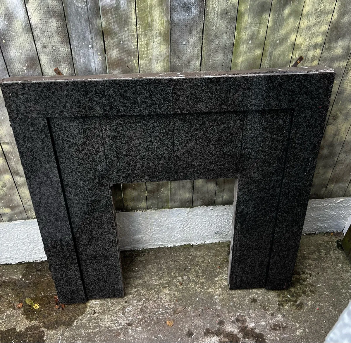 Granite fireplace surround - Image 1