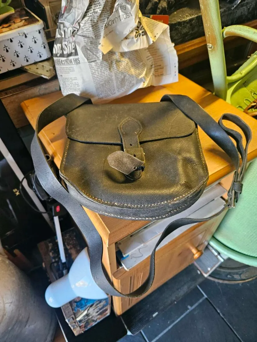 Vintage Leather Bread Mans Bag - Image 1
