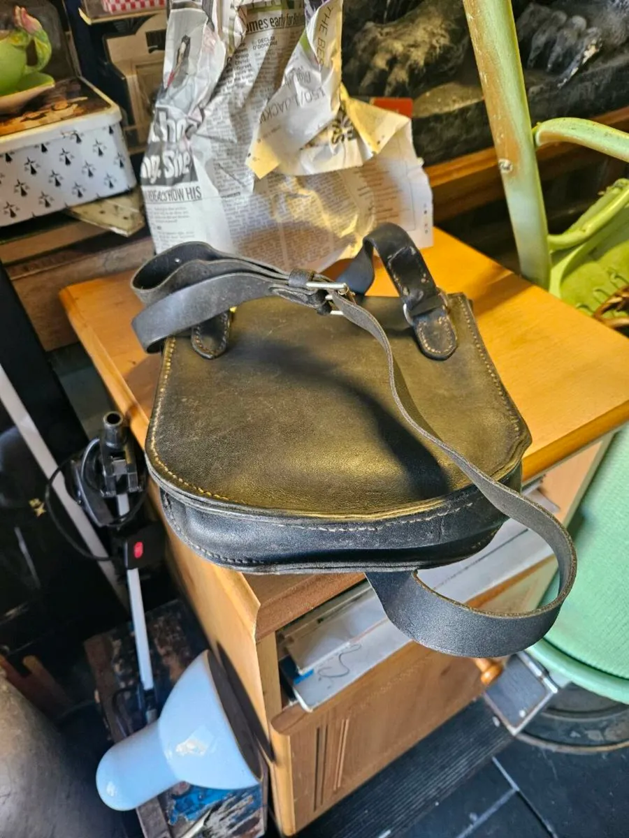 Vintage Leather Bread Mans Bag - Image 3