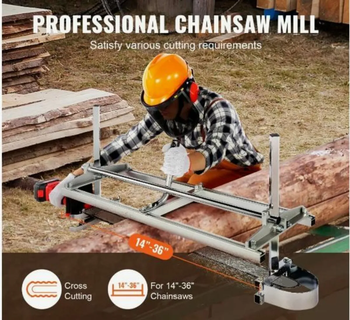 Portable Sawmill 35.6cm-91.4cm Guide - Image 4