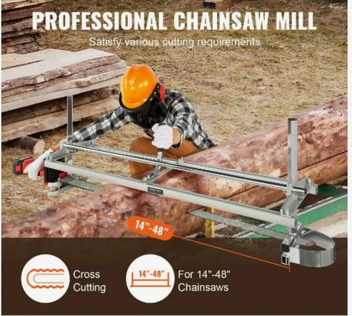 Chainsaw Mill, Portable Sawmill 36 cm-122 cm - Image 3