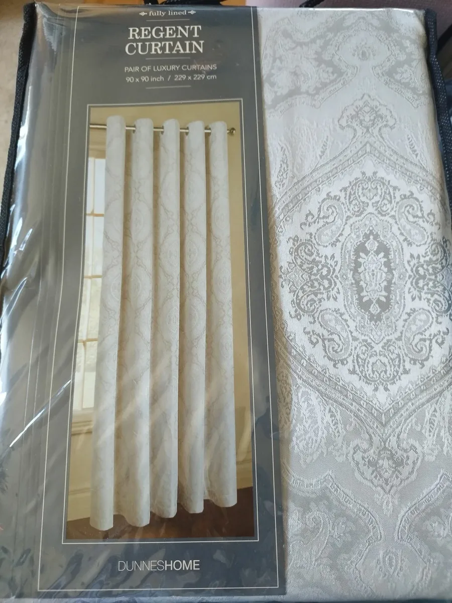 Fullt lined curtains - Image 1