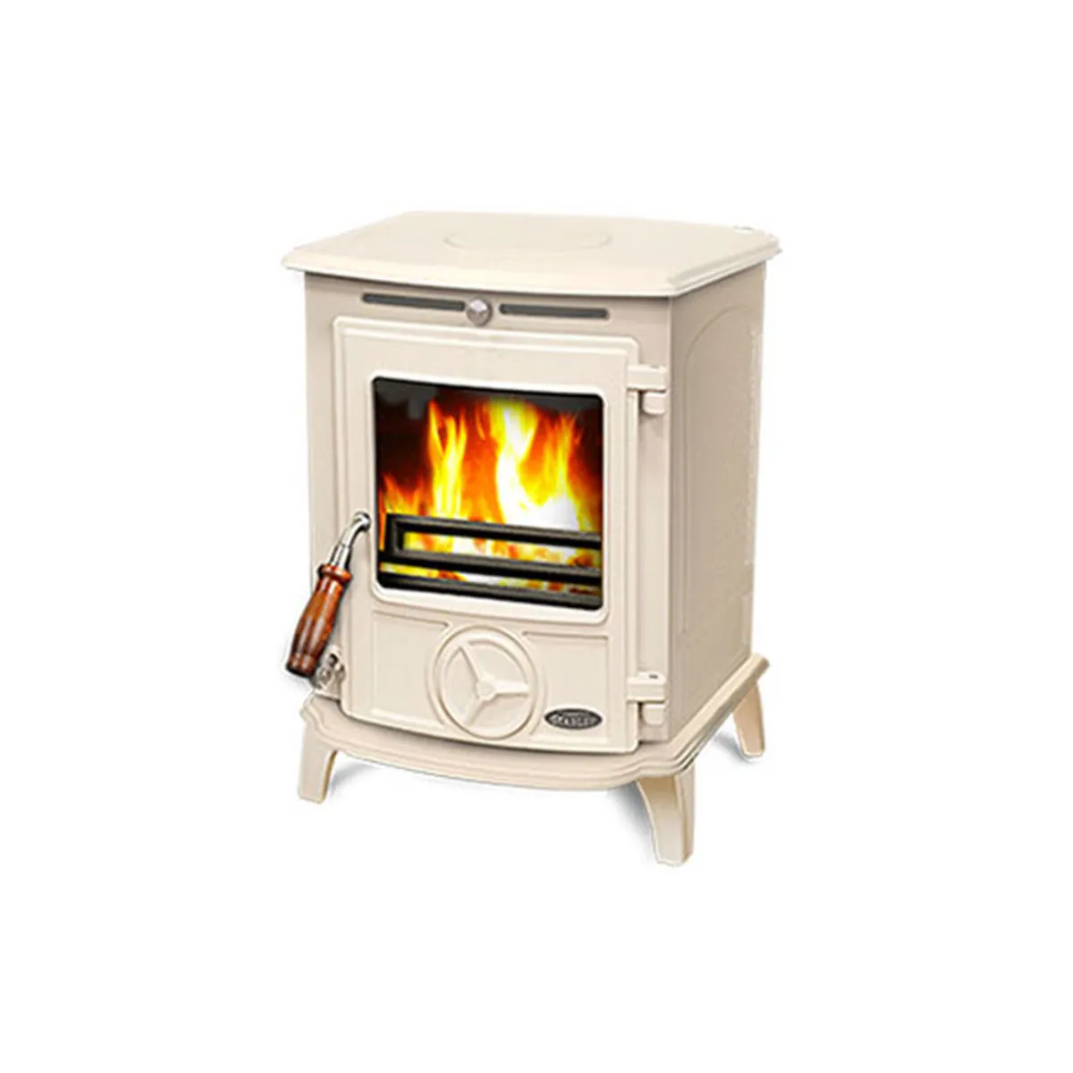 Stanley Oisín stove Cream Enamel solid fuel - Image 3