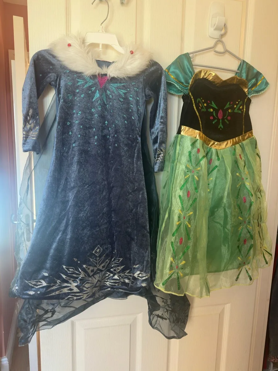 Elsa & Anna frozen costume - Image 1