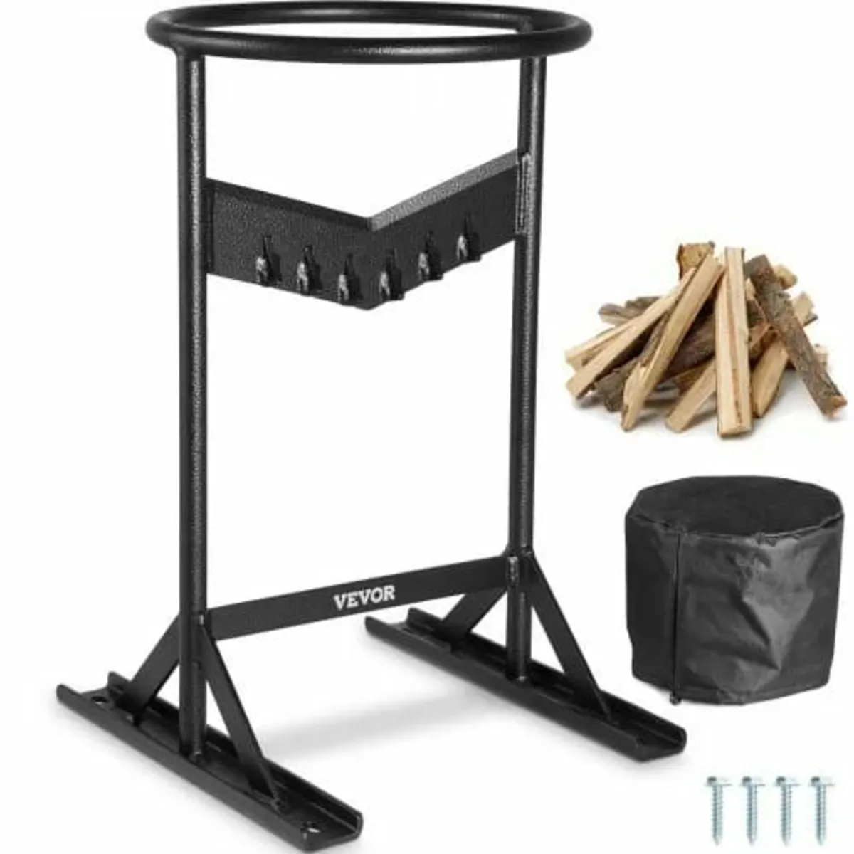 Wood Splitter, XL Log Splitter for 21.8 cm Dia. Wo - Image 1