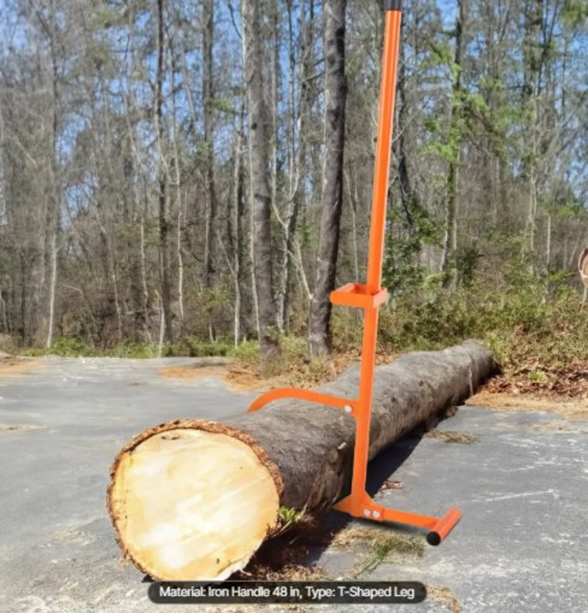 Timberjack, 46.5 in, 4 in 1 Heavy Duty Steel Log - Image 3