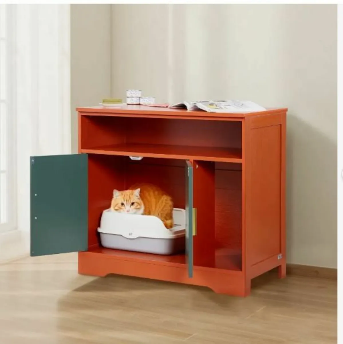 Cat Litter Box Enclosure - Image 1