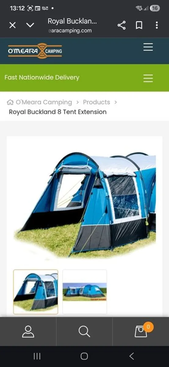 royal 8 person tent - Image 1