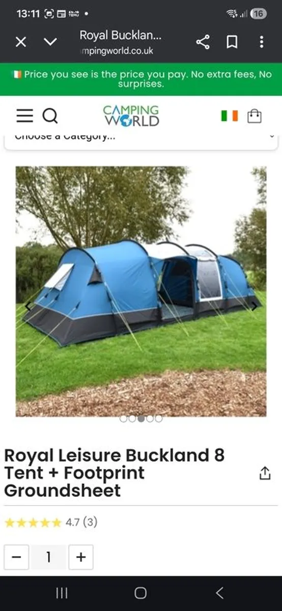 royal 8 person tent - Image 2