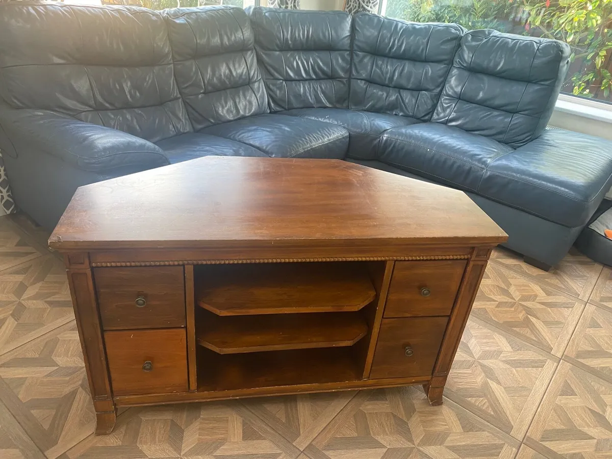 TV unit solid wood - Image 1
