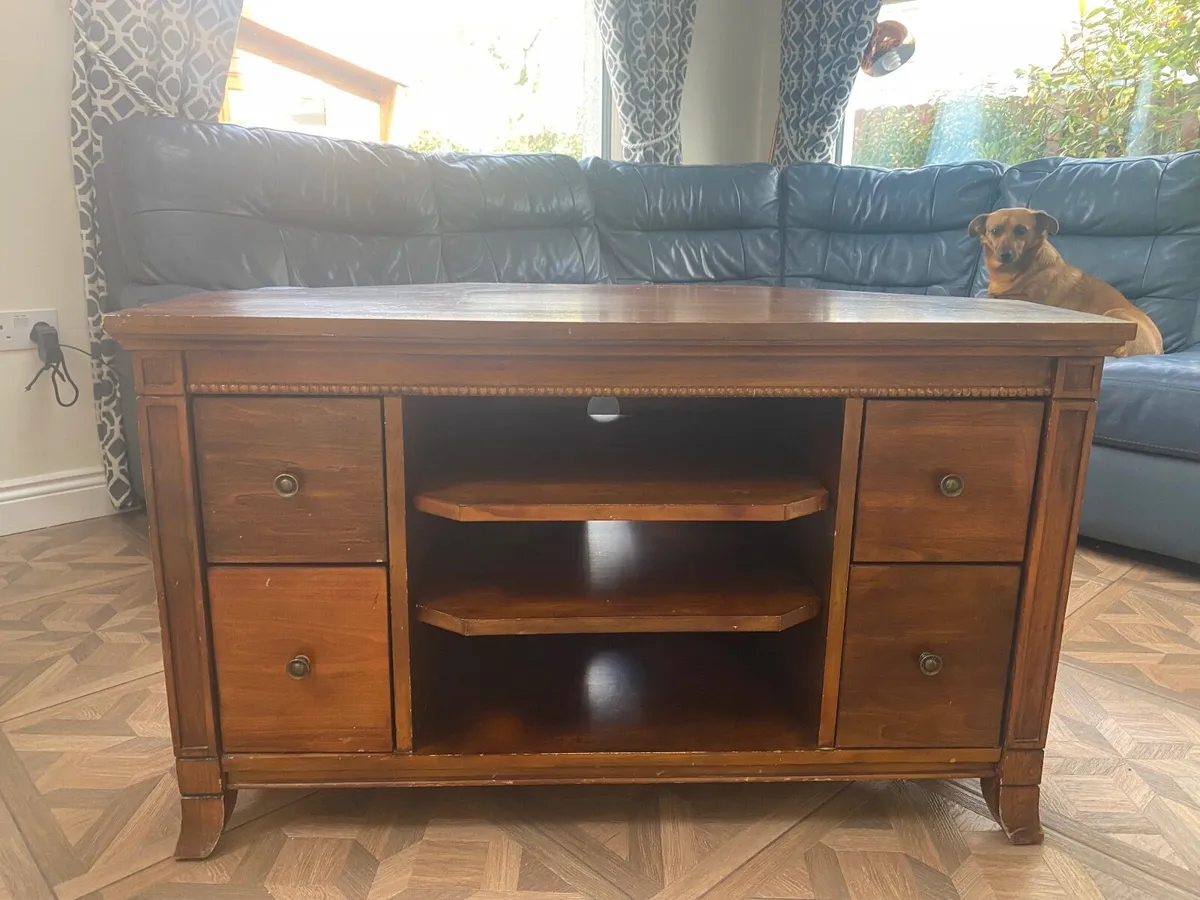 TV unit solid wood - Image 2
