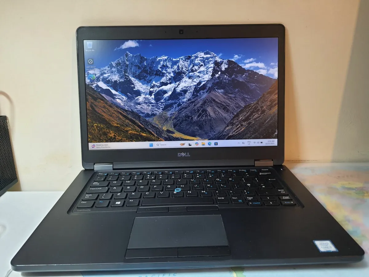 Dell Latitude 5480 14" i5 7th gen 8/256GB SSD Lapt - Image 1
