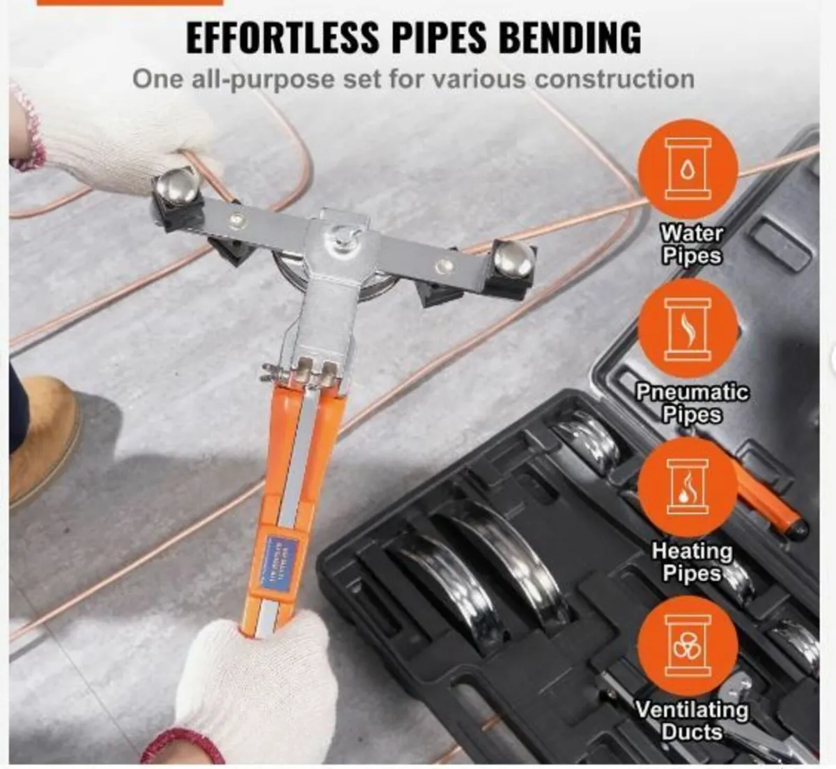 Pipe Tube Bender, 6.4mm-22.2mm - Image 3