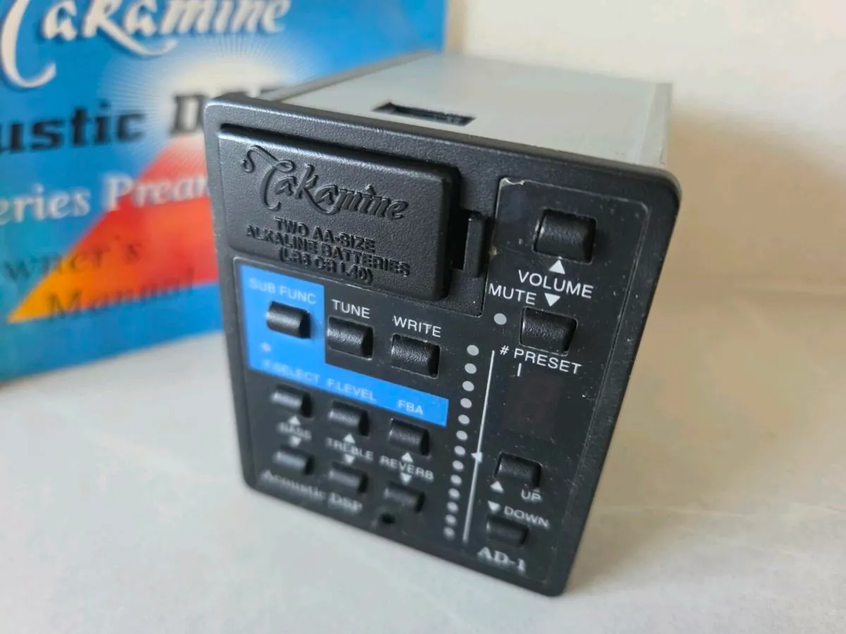 Takamine AD1 DSP Digital Preamp - Image 2