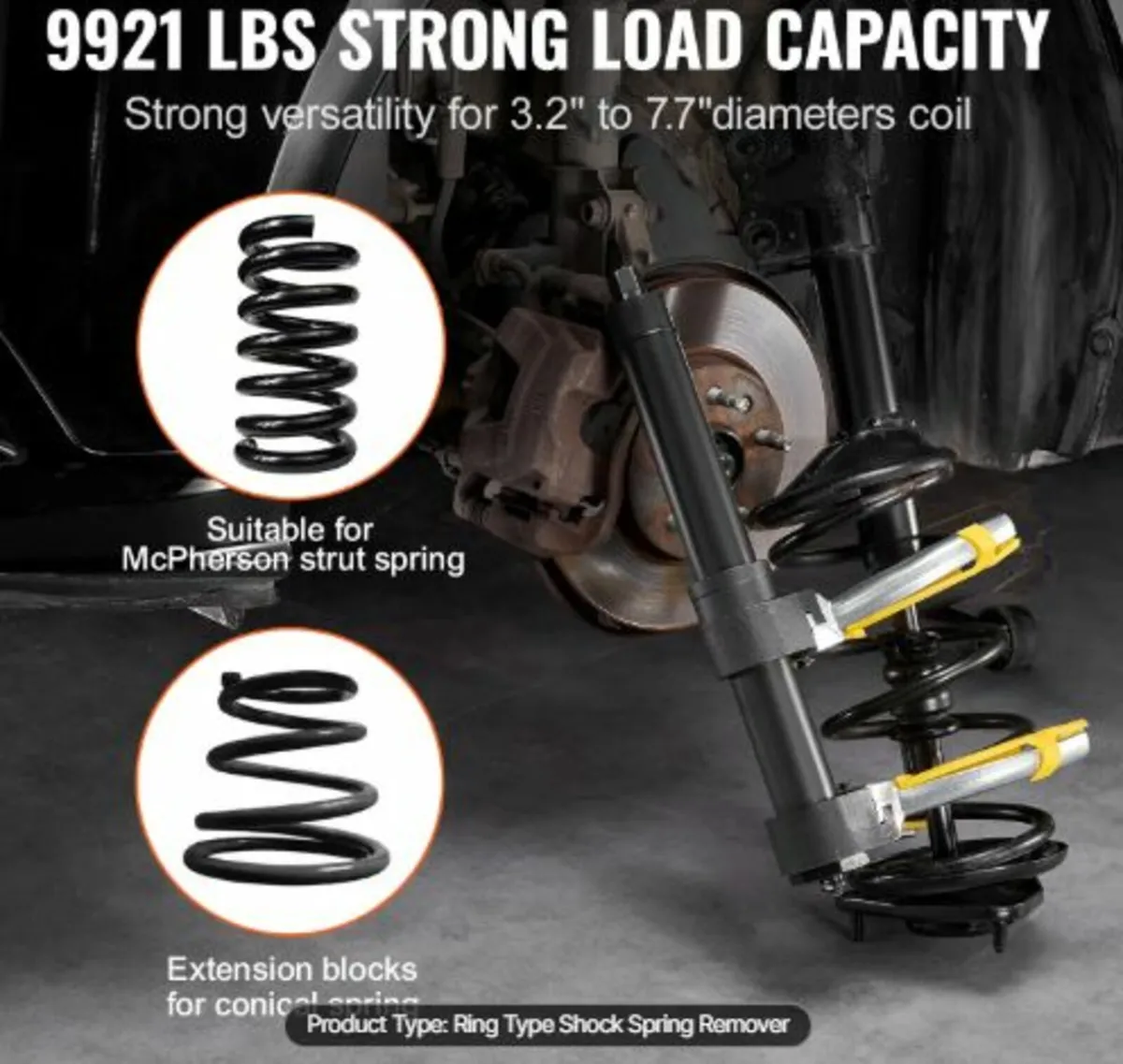 Strut Spring Compressor Set, Macpherson Strut - Image 2