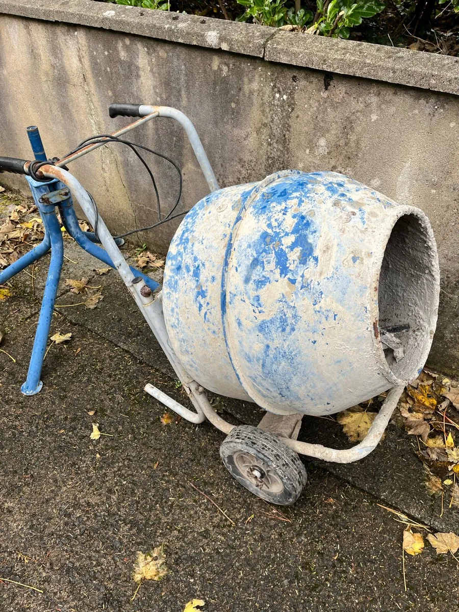 Cement mixer electric - Image 3