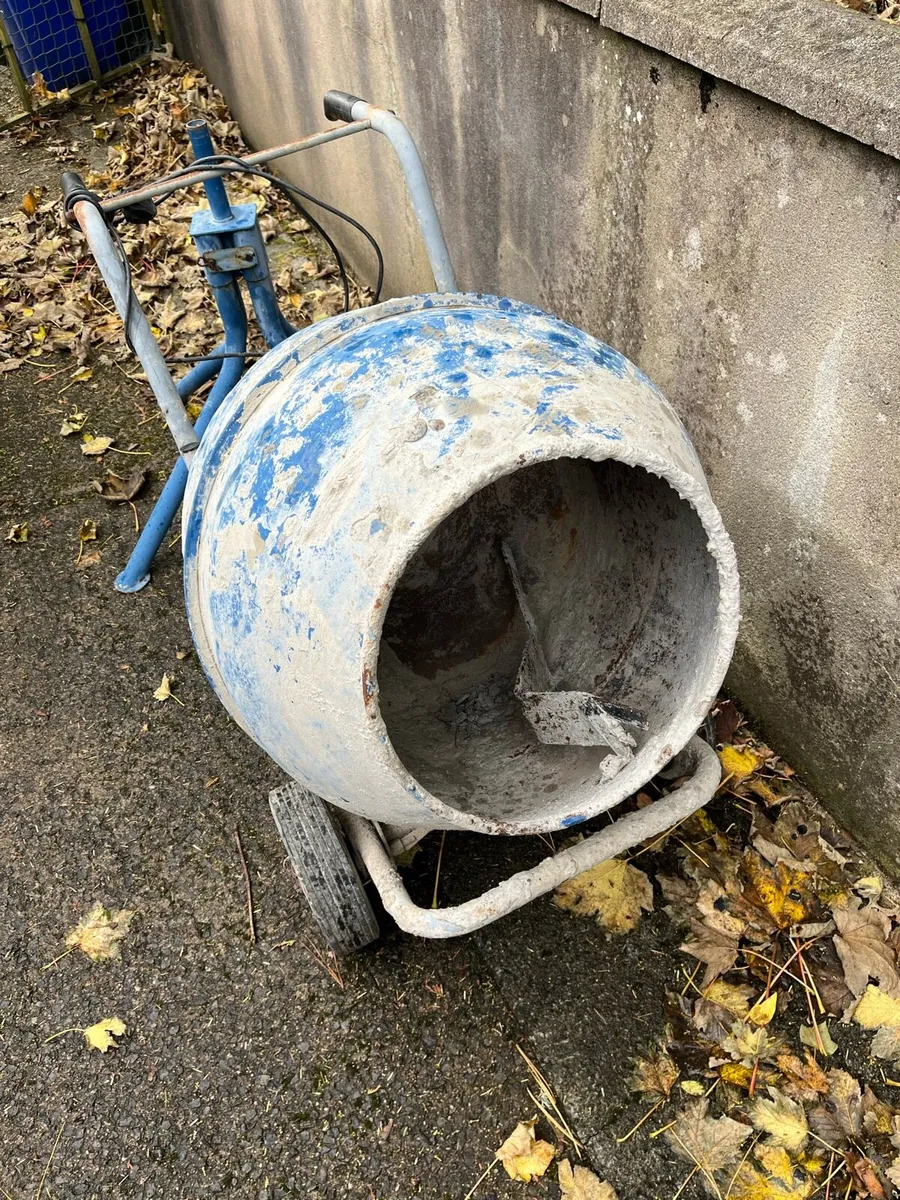 Cement mixer electric - Image 4