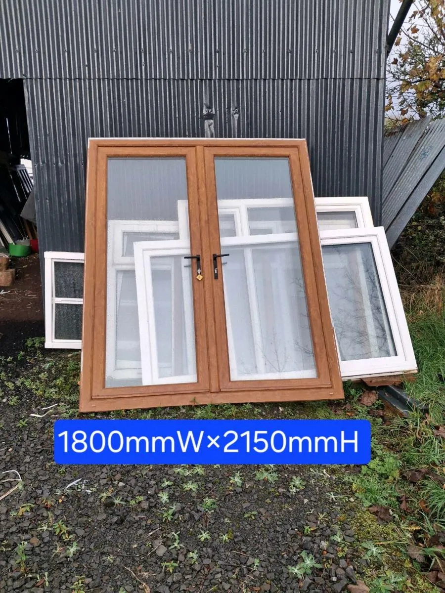 PVC FRENCH DOORS