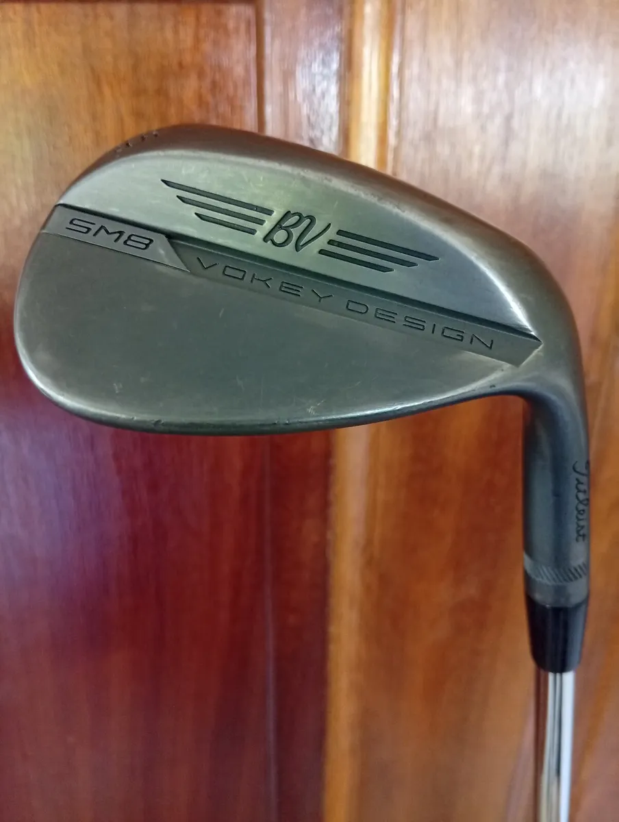 Titleist SM8 56 Degree Vokey Black Finish - Image 1