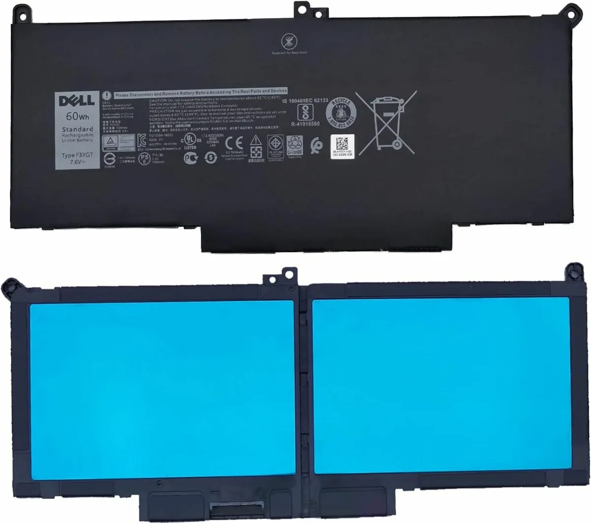 F3YGT Battery For Dell Latitude 12 7000 7280 7290 - Image 2