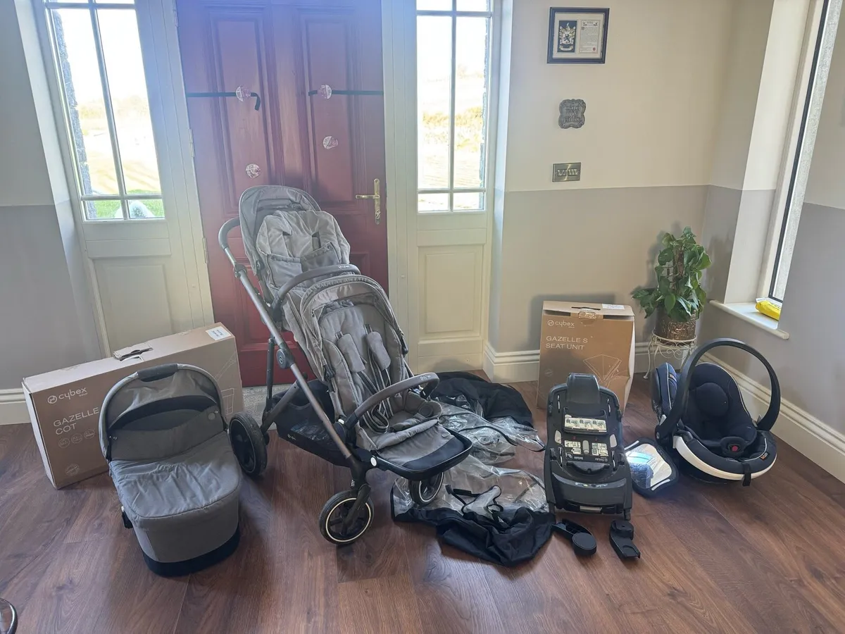 Cybex pram and besafe car seat - Image 1
