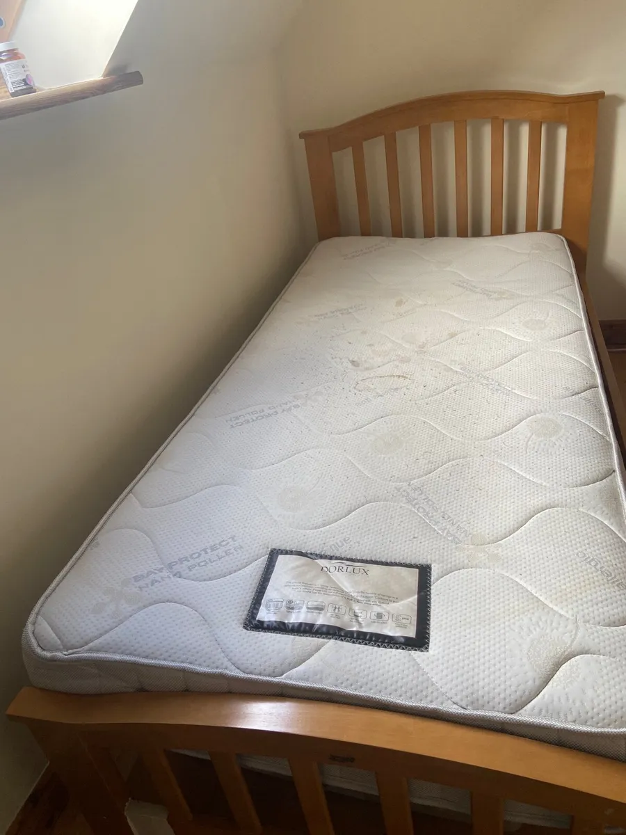 Beautiful Solid Wood  single bed - Image 2