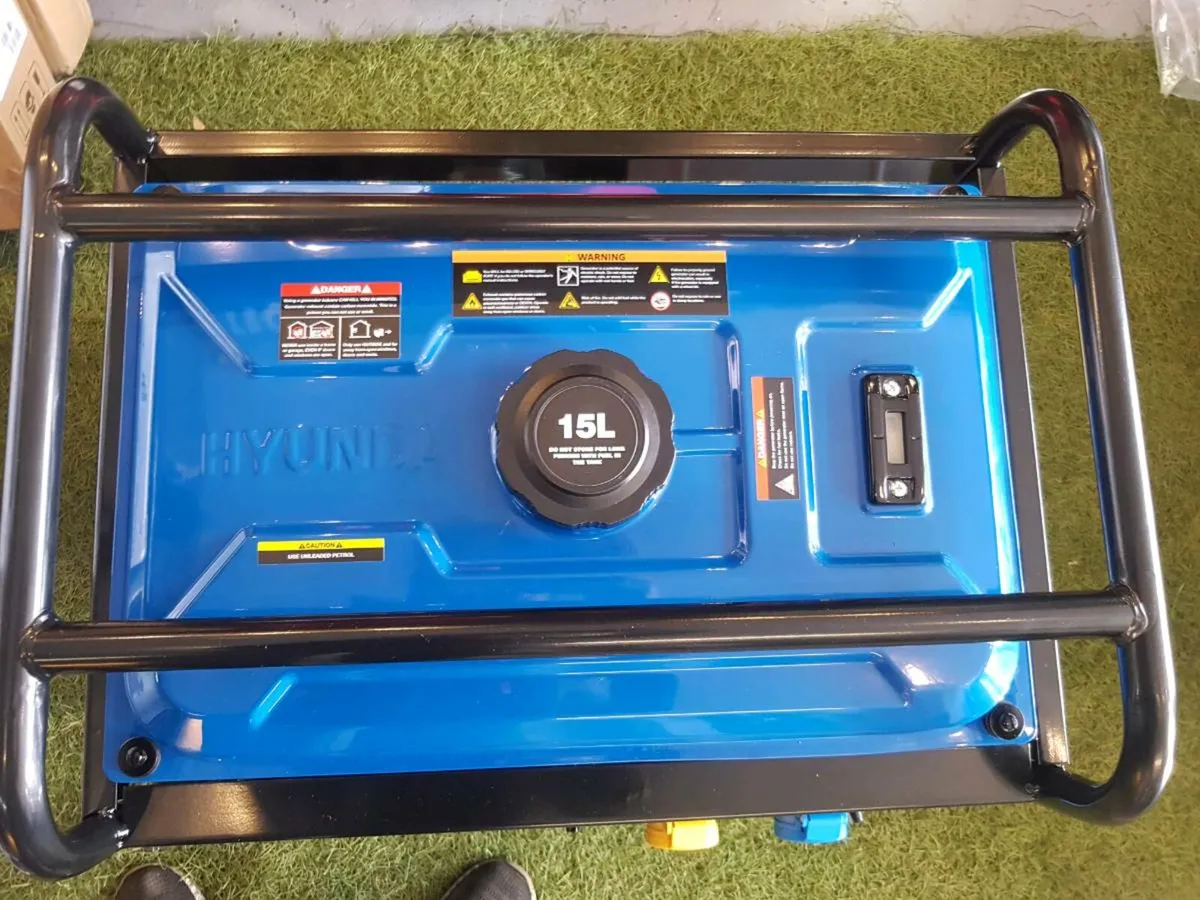 HYUNDAI PETROL GENERATOR FOR SALE - Image 2